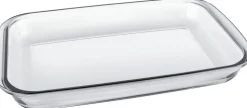 Set of 2 Rectangular Glass Roasters