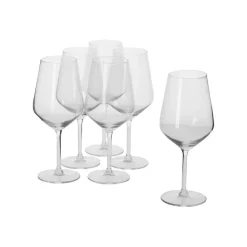 Set of 6 Red Wine Glasses 53 cl