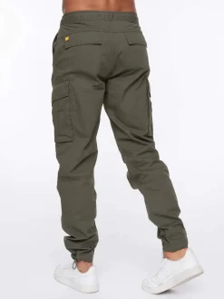 Sidemoore Cargo Pants Olive by Crosshatch