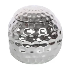 Silver Disco Ball Ceramic Oil Burner