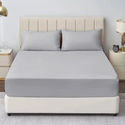 Silver Sheet Set Soft Touch