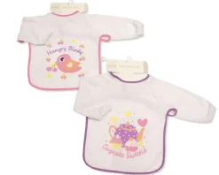 Sleeved Bibs Pink