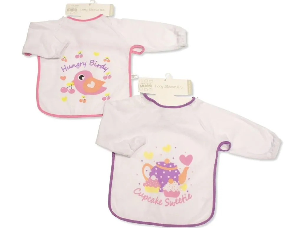 Sleeved Bibs Pink