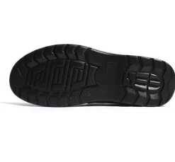 Slip On Black Shoes Comfort Fit