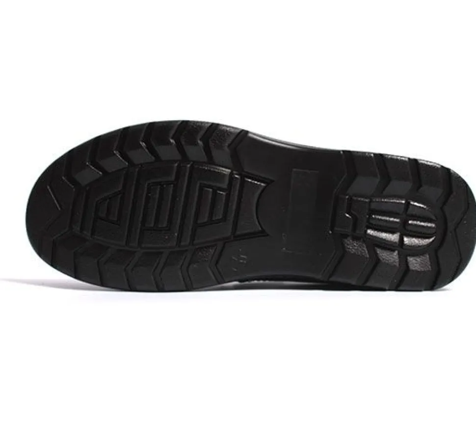 Slip On Black Shoes Comfort Fit