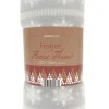 Snowflake Fleece Christmas Throw 120x150cm