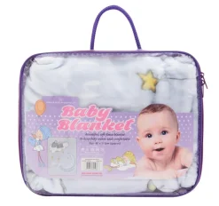 Soft Fleece Bear Baby Blanket