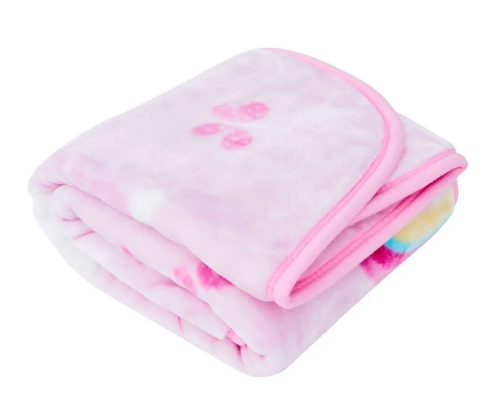 Soft Fleece Unicorn Baby Blanket