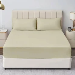 Soft Touch Stone Fitted Sheet