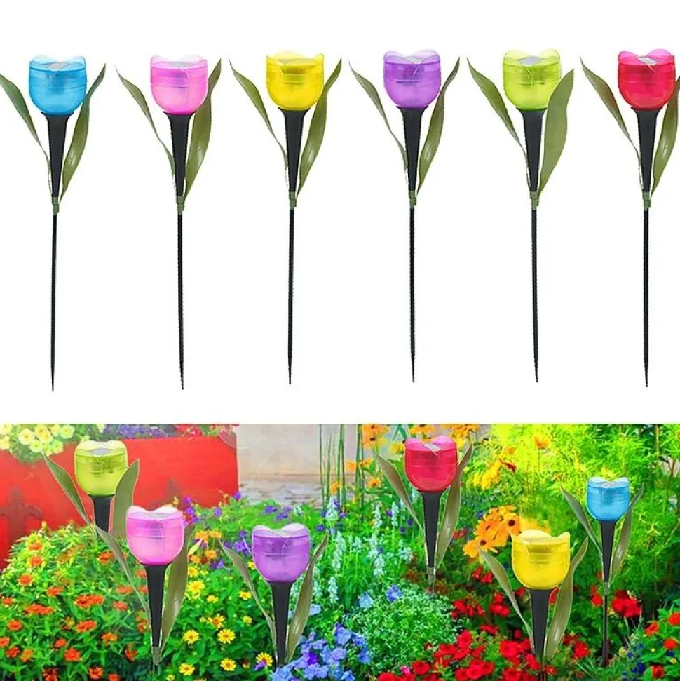 Solar LED Tulip