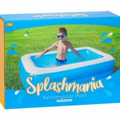 Splashmania Large Rectangular Swimming Pool