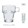Stackable Glass Mug 28cl
