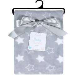 Stars Grey Baby Blanket/Wrap by Adore Home