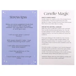 Stress Less Spell Candles Blue - 12 Pack