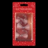 Suction Hooks 6cm 3 Pack