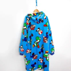 Super Mario Hugzee Wearable Fleece Hoodie – Medium