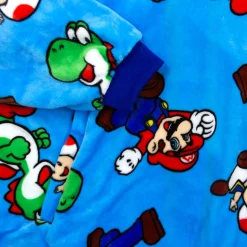 Super Mario Hugzee Wearable Fleece Hoodie – Medium