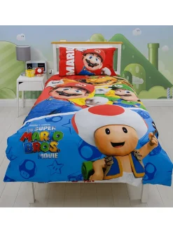 Super Mario Movie Single Duvet Set