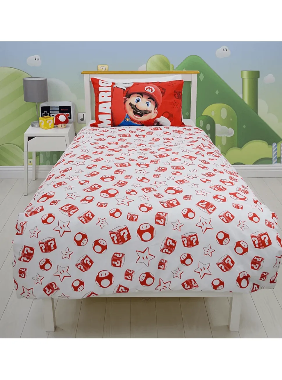 Super Mario Movie Single Duvet Set
