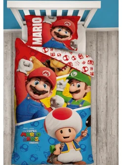Super Mario Movie Single Duvet Set