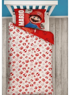 Super Mario Movie Single Duvet Set