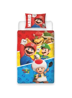 Super Mario Movie Single Duvet Set