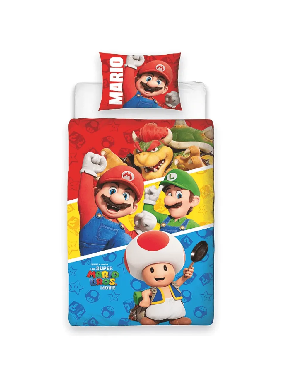 Super Mario Movie Single Duvet Set
