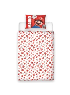 Super Mario Movie Single Duvet Set