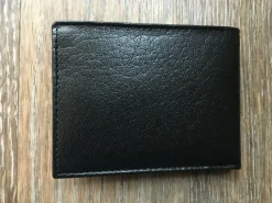Thomas Calvi Black Leather Wallet
