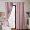 Toulon Interlined Eyelet Curtains Blossom