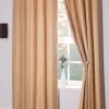 Toulon Interlined Eyelet Curtains Antique Gold