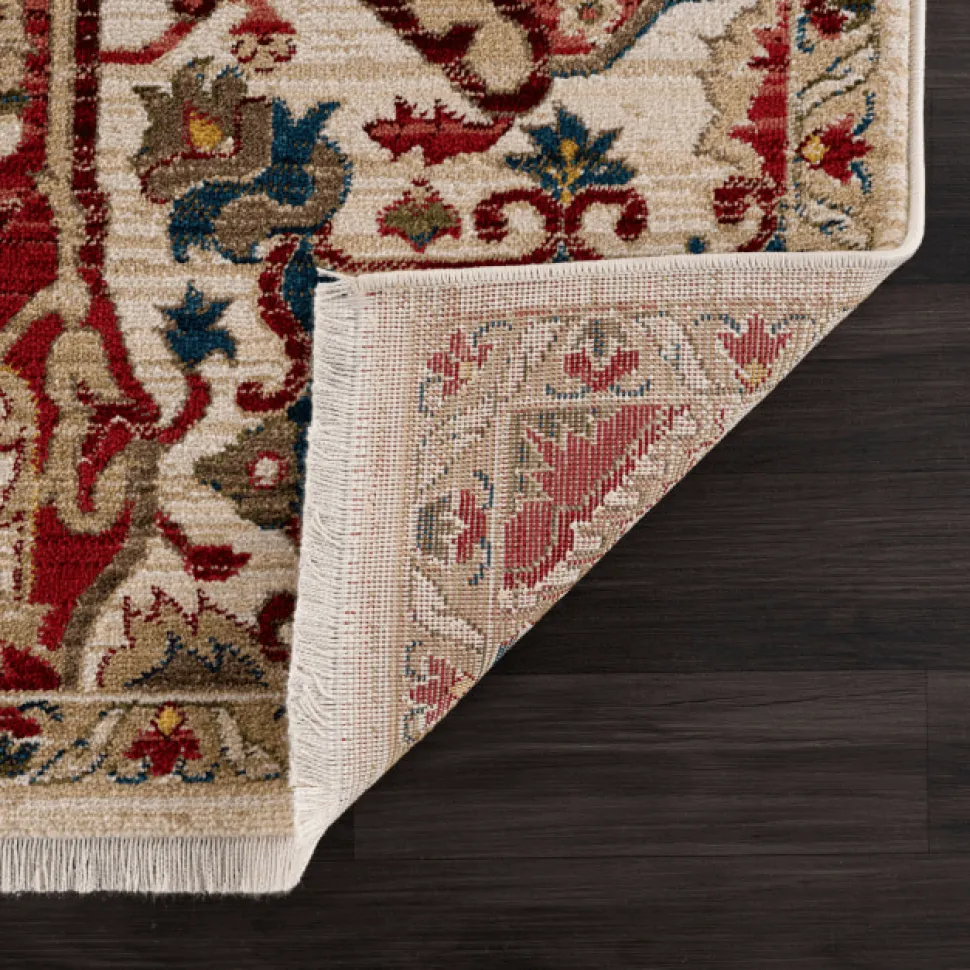 Traditional Turkish Style Red Rug
