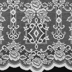 TT646 White Net Curtains - Price by the Metre