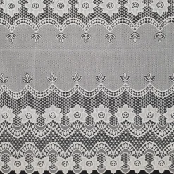 TT717 White Net Curtains - Price by the Metre