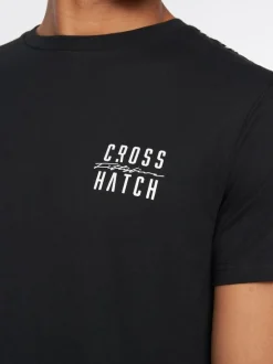 Tugford T-Shirt Black by Crosshatch