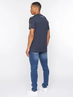 Tugford T-Shirt Navy by Crosshatch