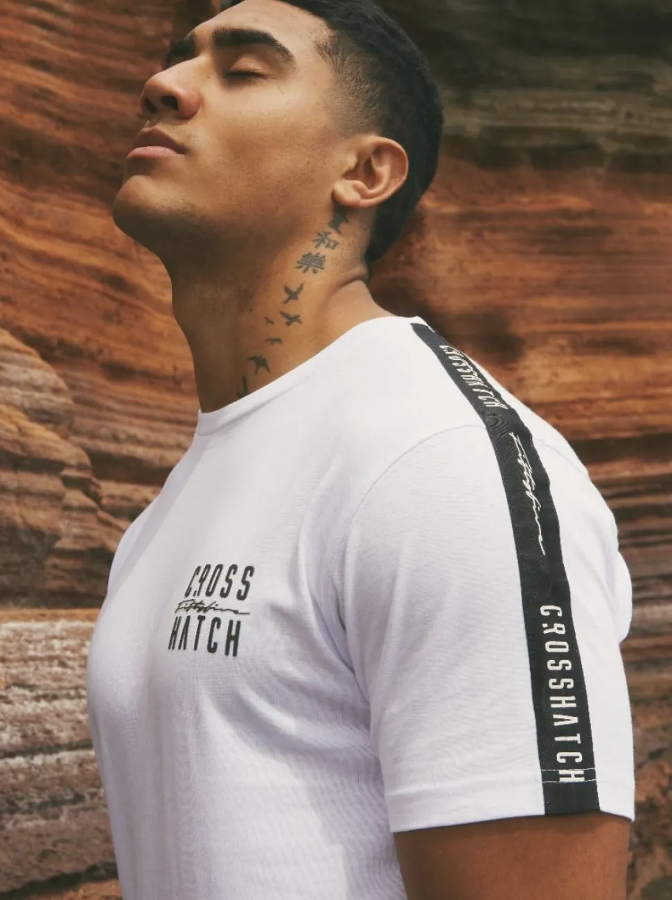 Tugford T-Shirt White by Crosshatch