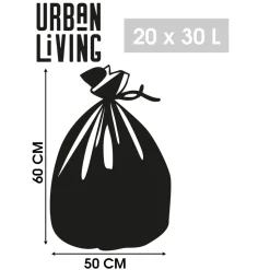 Urban Living Garbage Bags 30 Litre