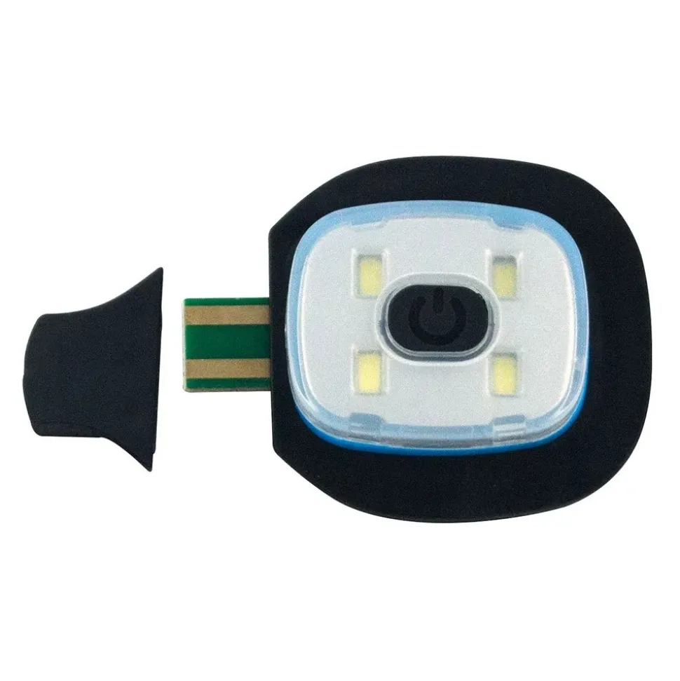 USB Rechargeable 4 SMD Headlight Hat