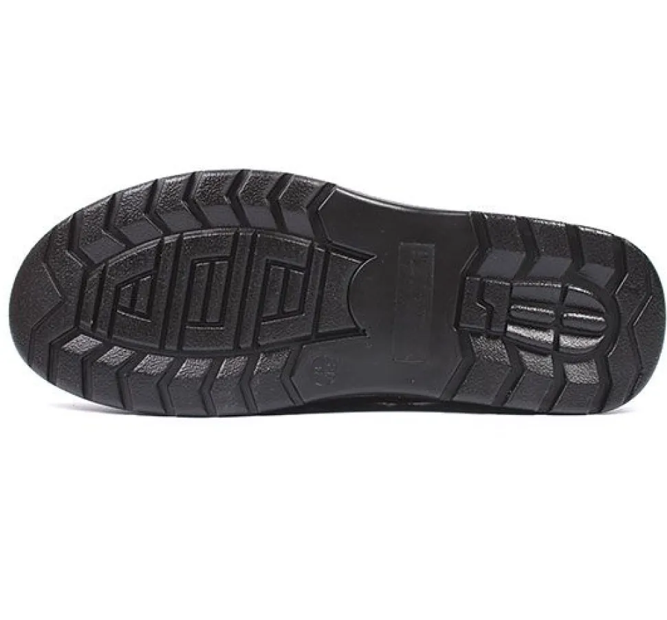 Velcro Black Shoes Comfort Fit