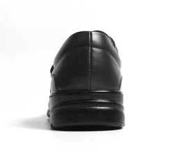 Velcro Black Shoes Comfort Fit