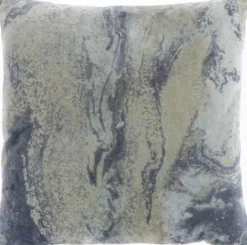 Vince Marble Filled Cushion Blue 45x45cm