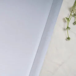 White 100% Cotton Plain Poplin Fabric - Price by the Metre