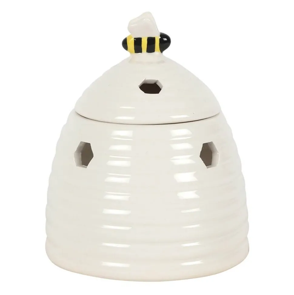 White Beehive Oil Burner