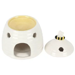 White Beehive Oil Burner