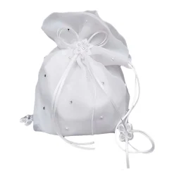 White Communion Bag CB101