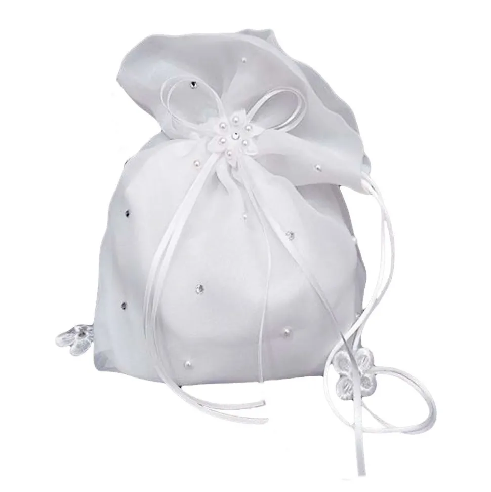 White Communion Bag CB101