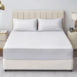 White Fitted Sheet Soft Touch