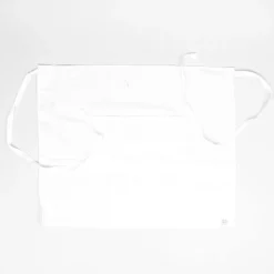 White Half Apron With Pocket 103-003