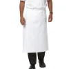 White Half Bib Apron - 103 - 005